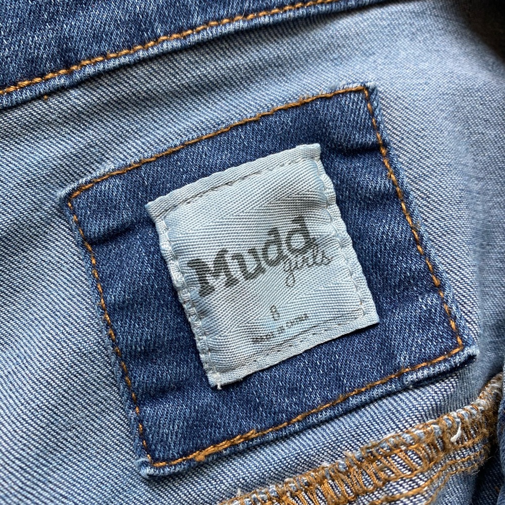 Girls Mudd Medium Blue Jean Jacket - Picture 2 of 4